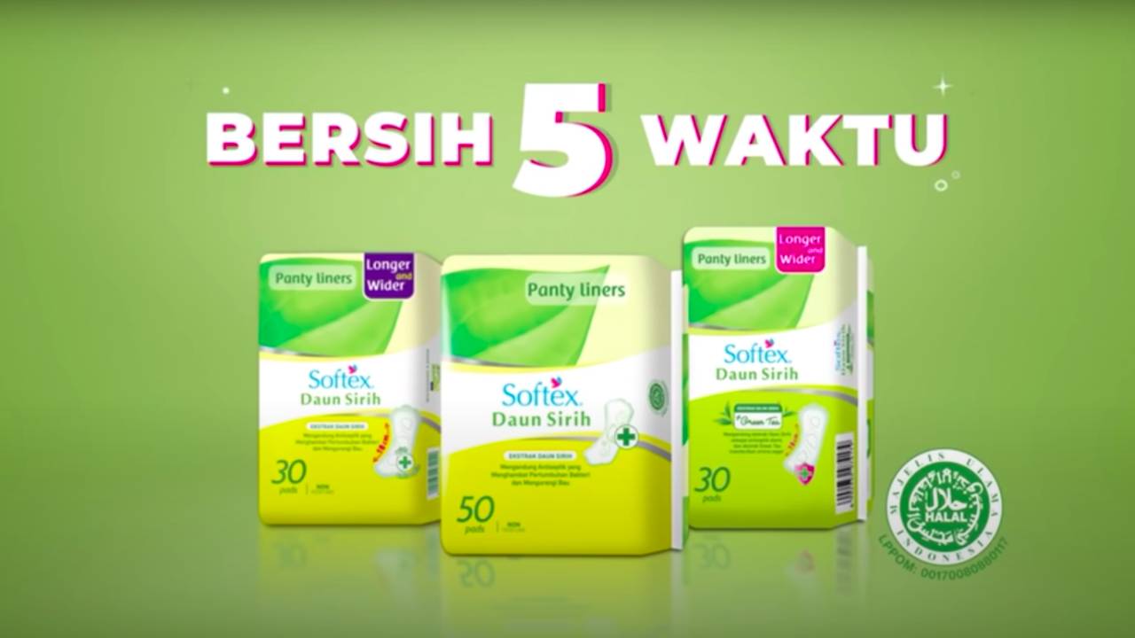 video Bersih 5 Waktu bareng Softex Daun Sirih