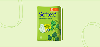 Softex Daun Sirih Wing 23cm 20 pads